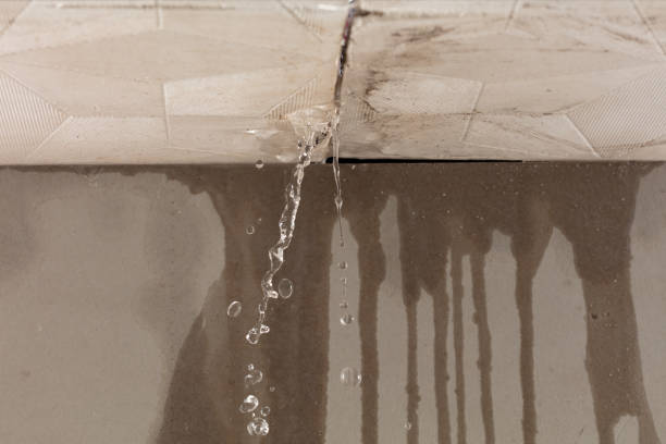Professional Burst Pipe Cleanup technician working in North Bend, OR